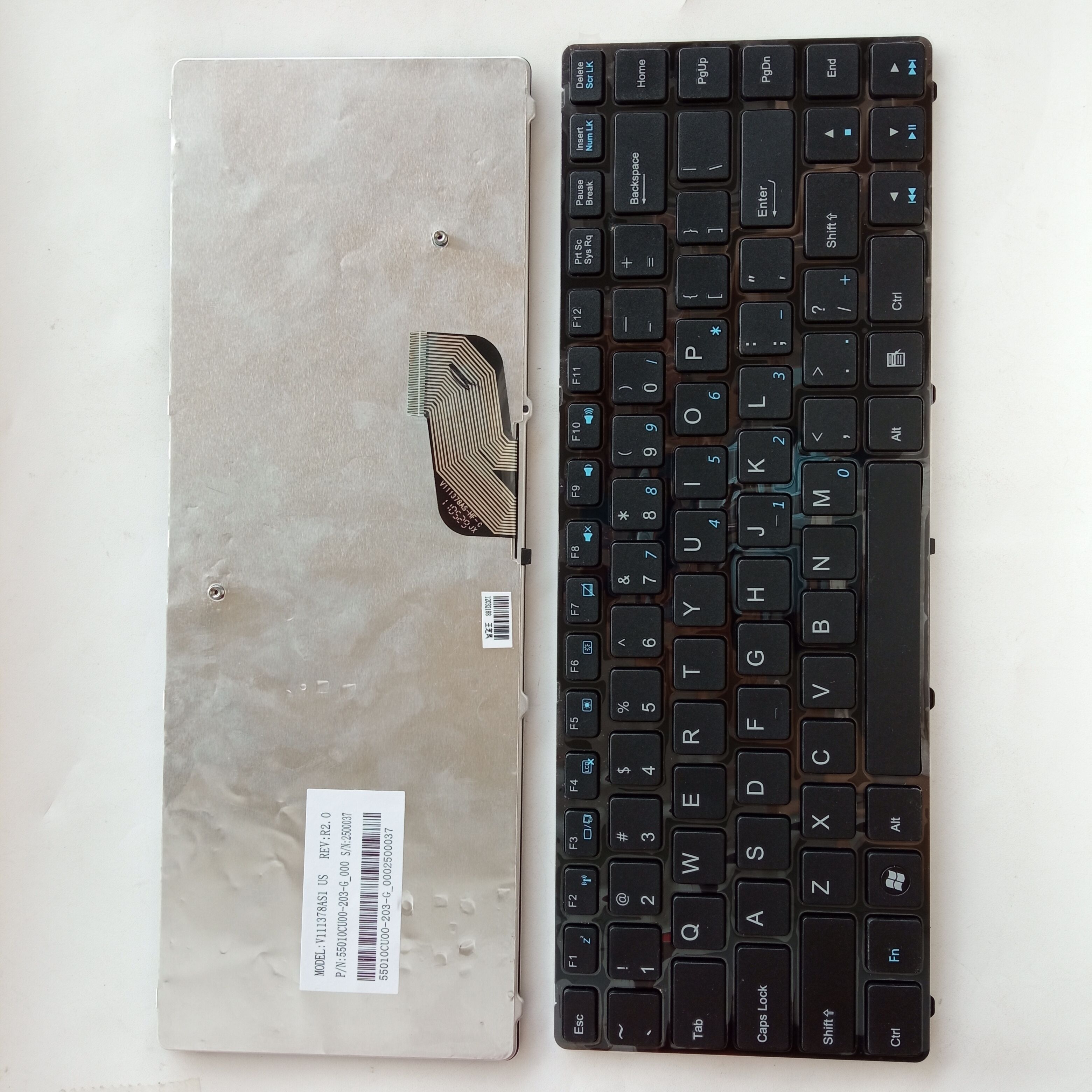 Picture of New Replacement Laptop Keyboard For HAIER 7G-3 BLACK FRAME BLACK US Layout